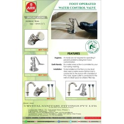 Foot Operated Valves