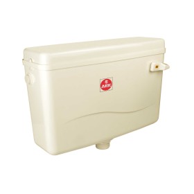 Plastic Flushing Cistern Tank, Ivory (10 L)