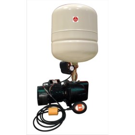 Pressure Booster pump, with 0.50 HP motor, 8L tank, Maximum head 38m & discharge of 40LPM, 1 - 2 Bathrooms