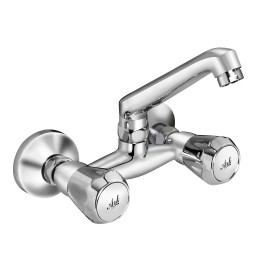 Wall Mixer Sink with Casted Spout
