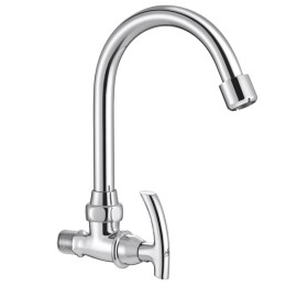 Sink Tap, Swivel Body with Pipe Spout