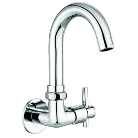 Sink Tap Swivel with Pipe Spout, Right Side Handle