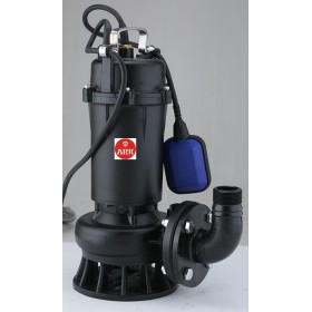 Sewage cast iron pump with 2.0 HP motor, maximum head of 20M, maximum discharge of 580LPM pipe size of 50mm & with Float Switch
