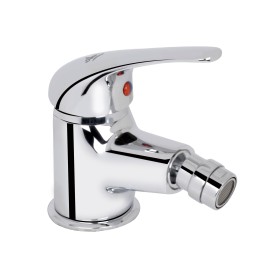 Single Lever One Hole Bidet Mixer with Pop-up Waste