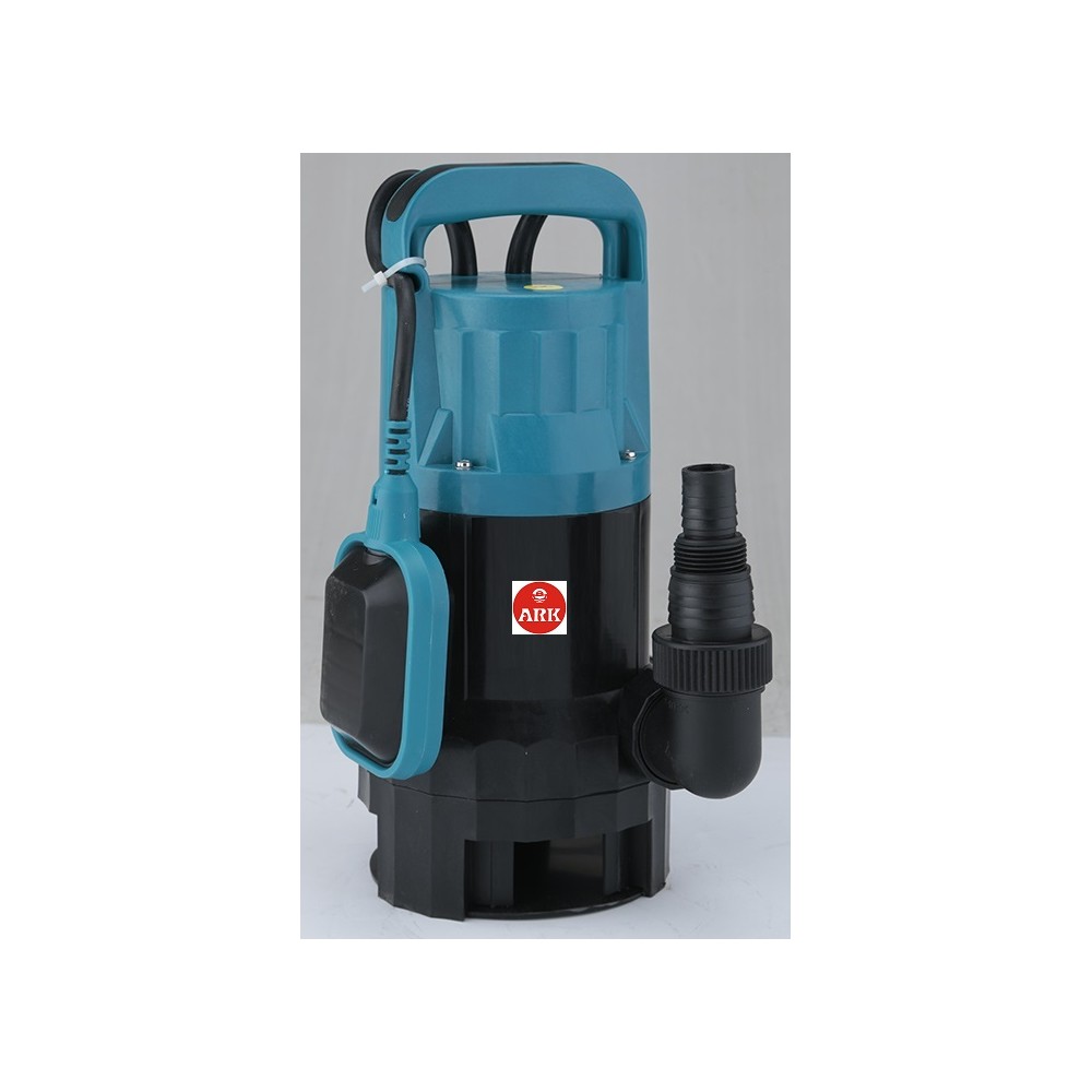 Submersible pump with 1.0 HP motor, maximum head of 8M, maximum discharge of 225LPM pipe size 40 mm & with Float Switch for dirty water